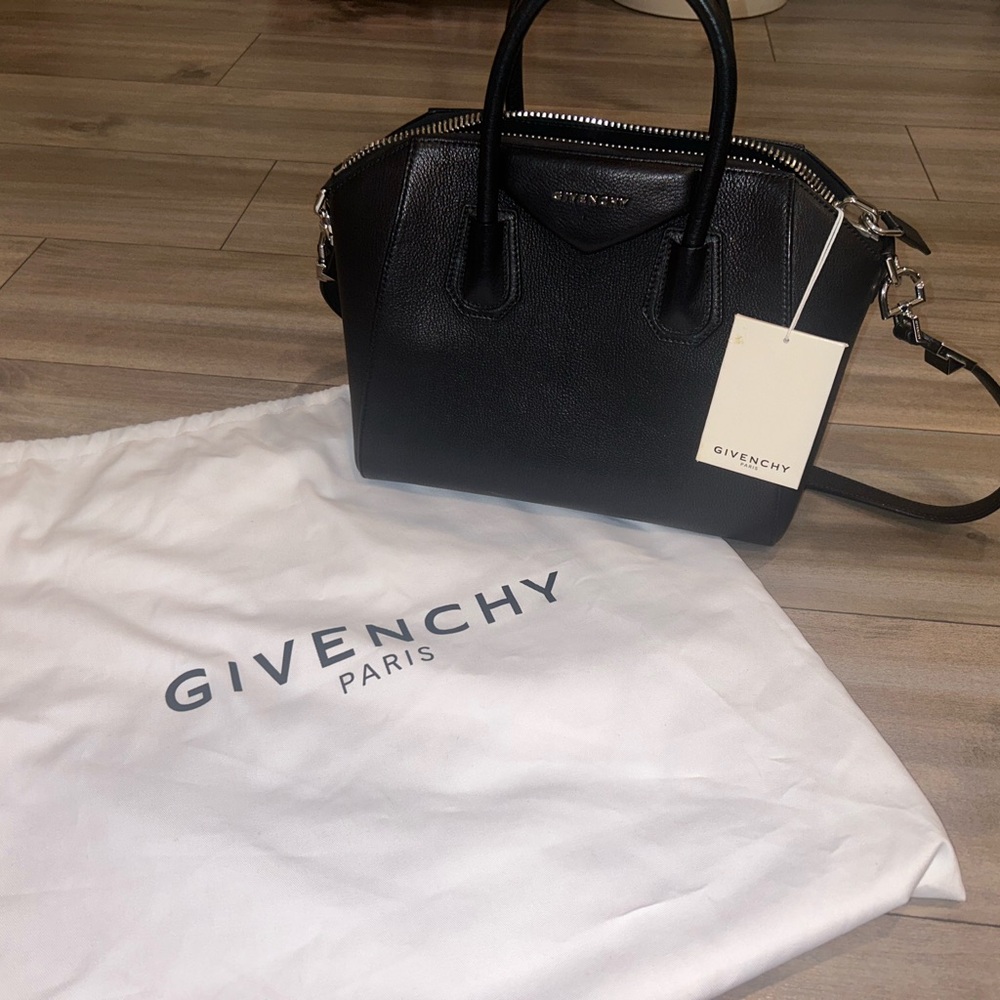 Givenchy Black Leather Bag with Modern Design